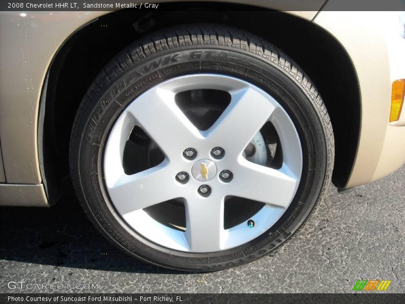 Sandstone Metallic / Gray 2008 Chevrolet HHR LT