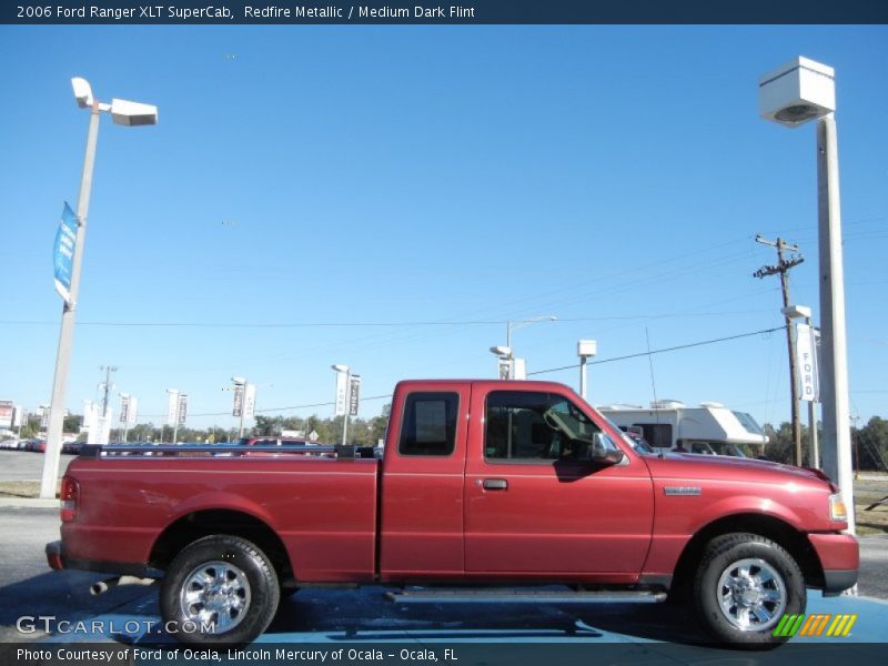 Redfire Metallic / Medium Dark Flint 2006 Ford Ranger XLT SuperCab