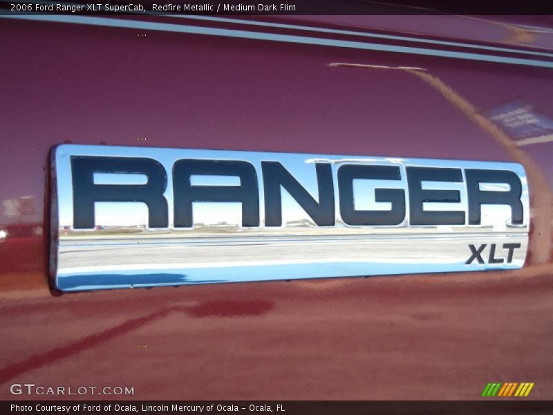 Redfire Metallic / Medium Dark Flint 2006 Ford Ranger XLT SuperCab