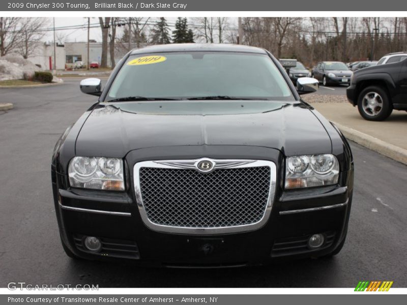Brilliant Black / Dark Slate Gray 2009 Chrysler 300 Touring