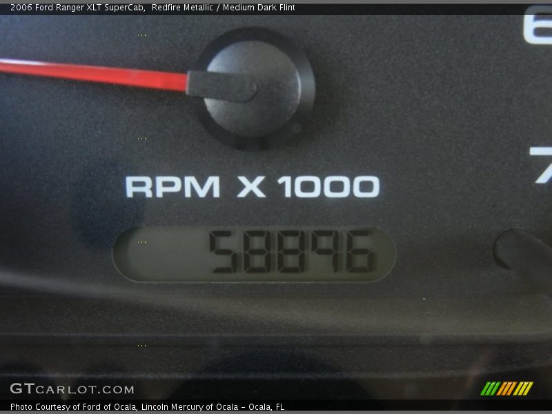 Redfire Metallic / Medium Dark Flint 2006 Ford Ranger XLT SuperCab