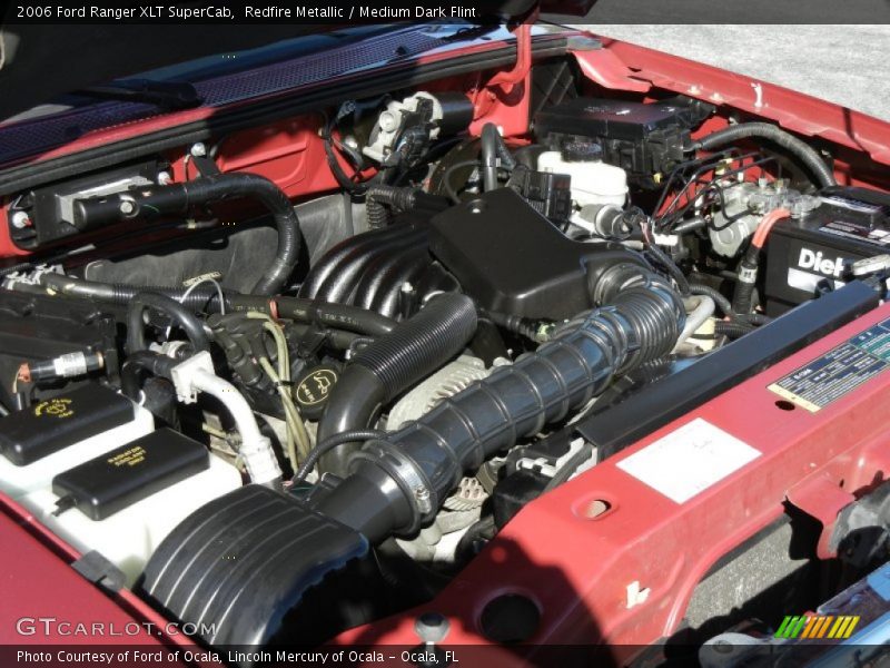 Redfire Metallic / Medium Dark Flint 2006 Ford Ranger XLT SuperCab