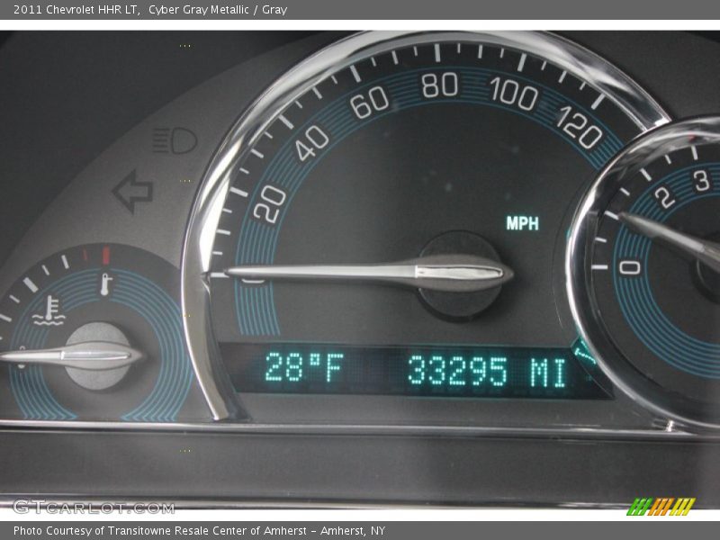 Cyber Gray Metallic / Gray 2011 Chevrolet HHR LT