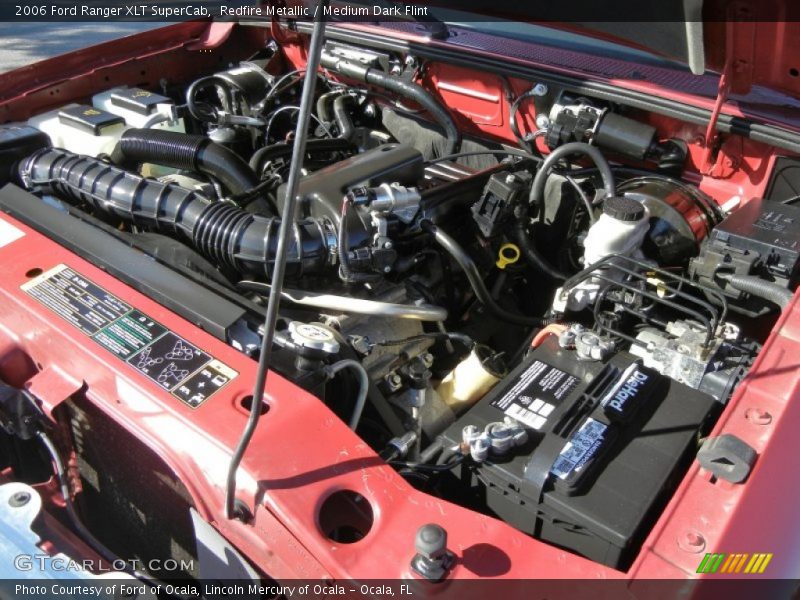 Redfire Metallic / Medium Dark Flint 2006 Ford Ranger XLT SuperCab