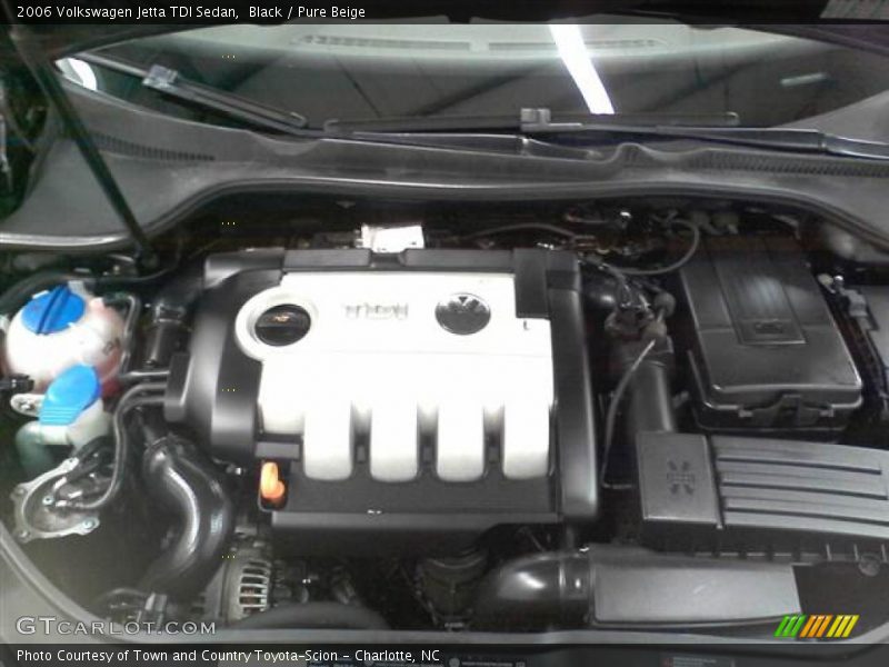 Black / Pure Beige 2006 Volkswagen Jetta TDI Sedan