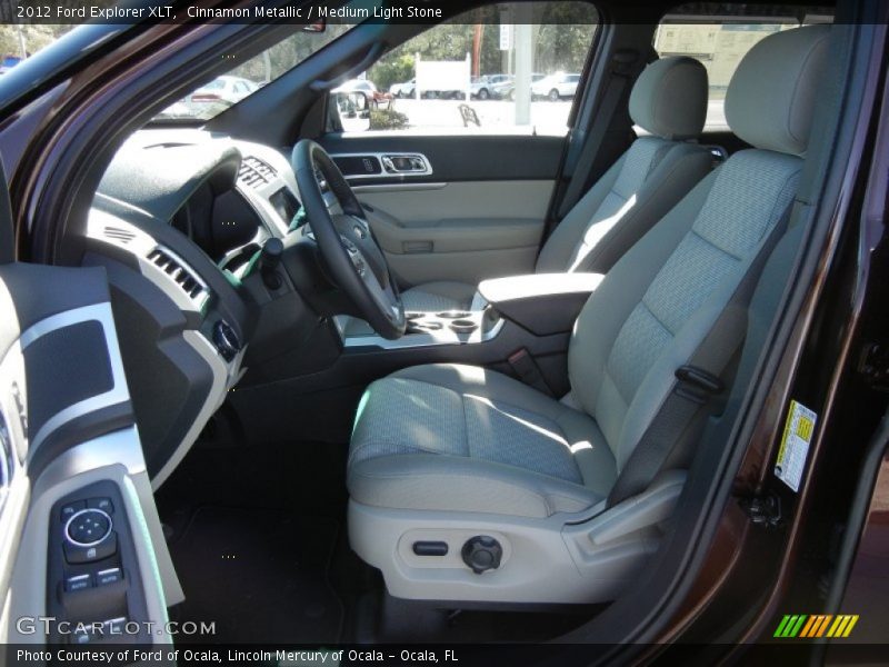 Cinnamon Metallic / Medium Light Stone 2012 Ford Explorer XLT