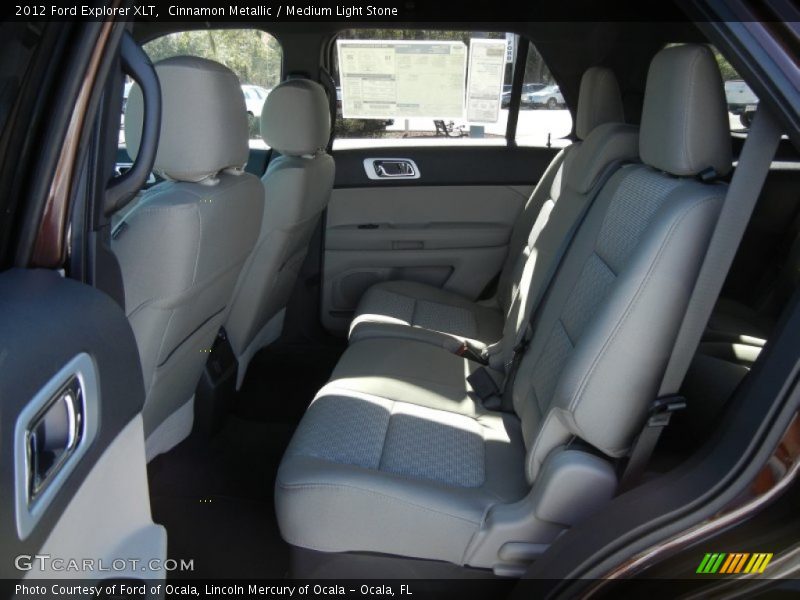 Cinnamon Metallic / Medium Light Stone 2012 Ford Explorer XLT