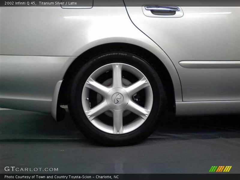 Titanium Silver / Latte 2002 Infiniti Q 45