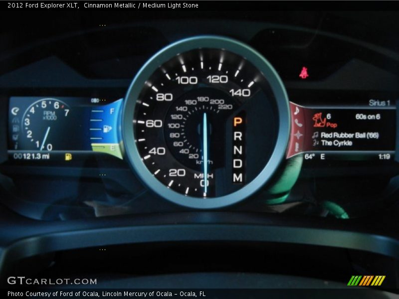 Cinnamon Metallic / Medium Light Stone 2012 Ford Explorer XLT