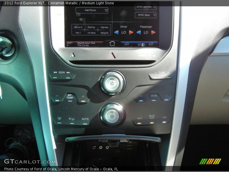 Cinnamon Metallic / Medium Light Stone 2012 Ford Explorer XLT