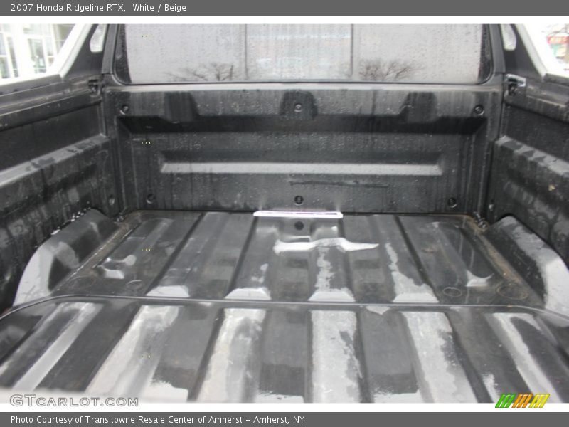 White / Beige 2007 Honda Ridgeline RTX