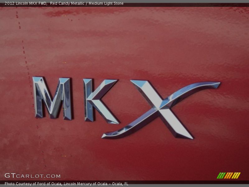 Red Candy Metallic / Medium Light Stone 2012 Lincoln MKX FWD