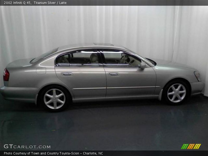 Titanium Silver / Latte 2002 Infiniti Q 45