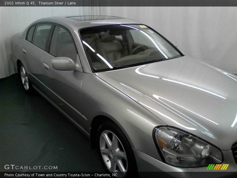 Titanium Silver / Latte 2002 Infiniti Q 45
