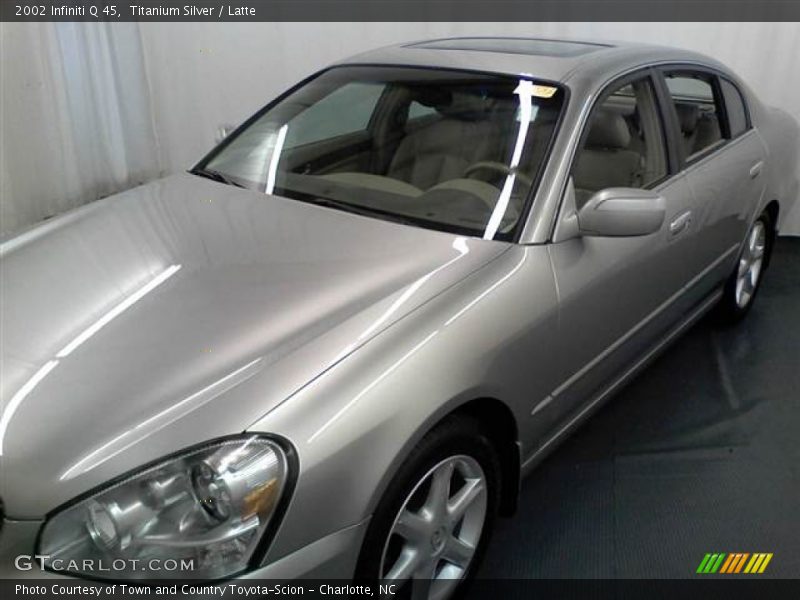 Titanium Silver / Latte 2002 Infiniti Q 45