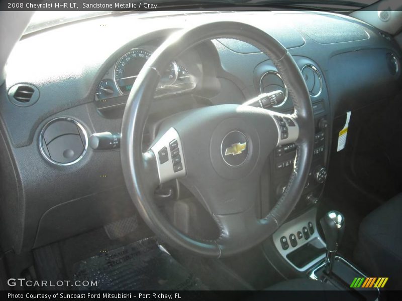 Sandstone Metallic / Gray 2008 Chevrolet HHR LT
