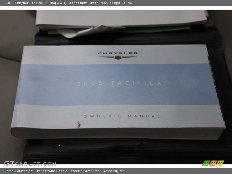 Magnesium Green Pearl / Light Taupe 2005 Chrysler Pacifica Touring AWD