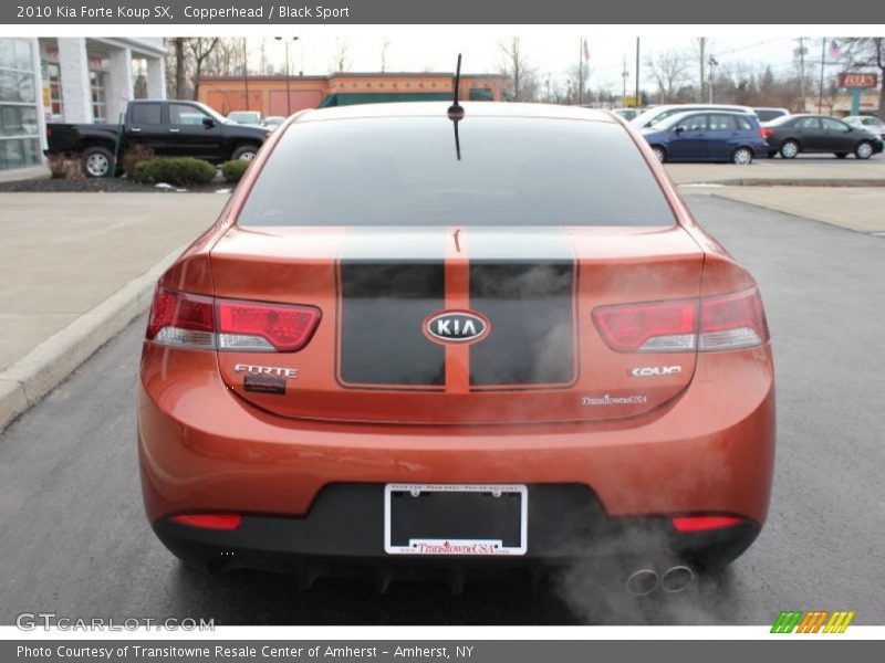 Copperhead / Black Sport 2010 Kia Forte Koup SX