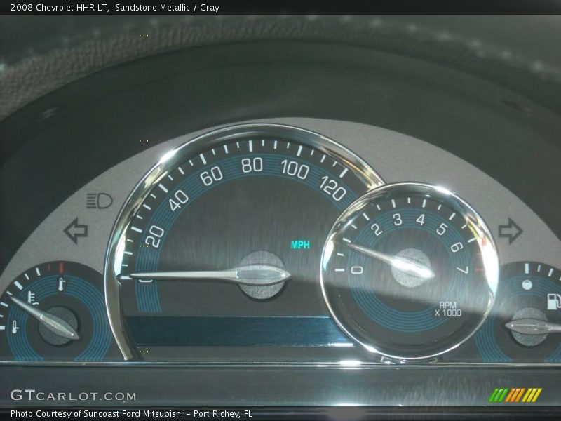 Sandstone Metallic / Gray 2008 Chevrolet HHR LT
