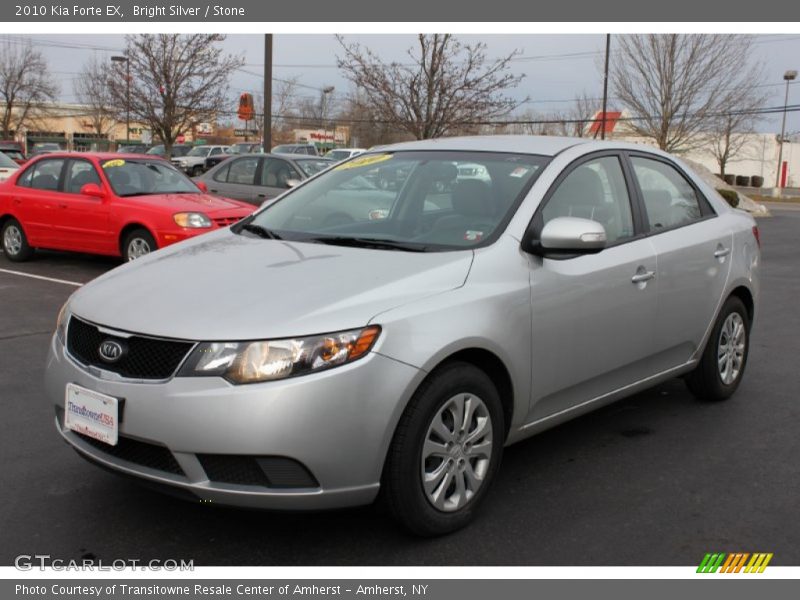 Bright Silver / Stone 2010 Kia Forte EX