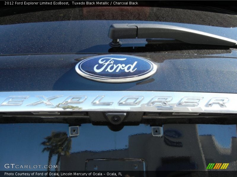 Tuxedo Black Metallic / Charcoal Black 2012 Ford Explorer Limited EcoBoost