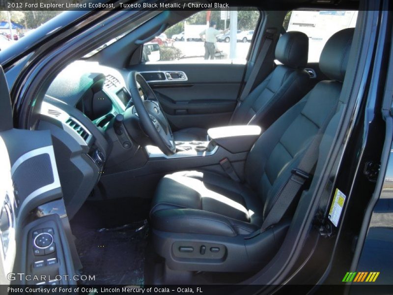 Front Seat of 2012 Explorer Limited EcoBoost