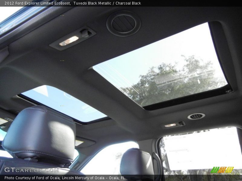 Sunroof of 2012 Explorer Limited EcoBoost