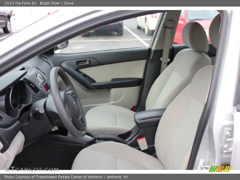 Bright Silver / Stone 2010 Kia Forte EX