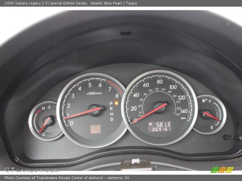 Atlantic Blue Pearl / Taupe 2006 Subaru Legacy 2.5i Special Edition Sedan