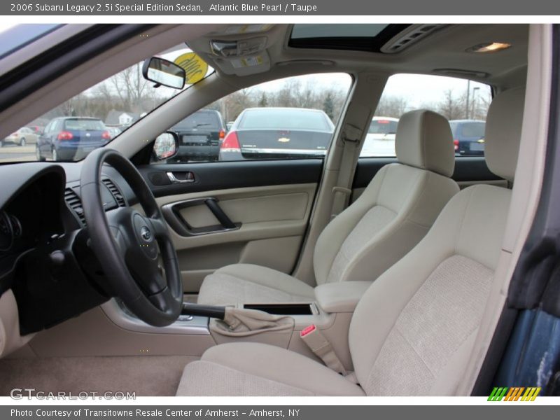 Atlantic Blue Pearl / Taupe 2006 Subaru Legacy 2.5i Special Edition Sedan