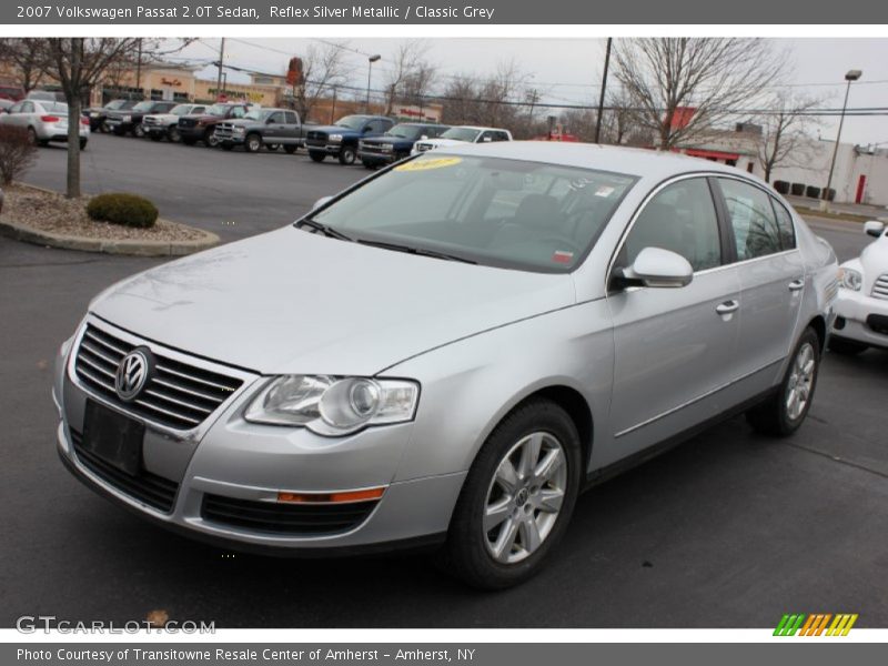 Reflex Silver Metallic / Classic Grey 2007 Volkswagen Passat 2.0T Sedan