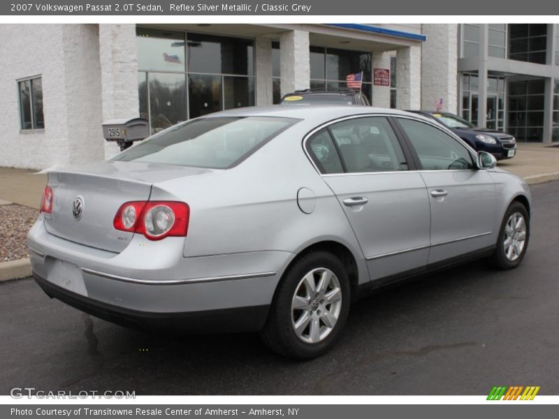Reflex Silver Metallic / Classic Grey 2007 Volkswagen Passat 2.0T Sedan
