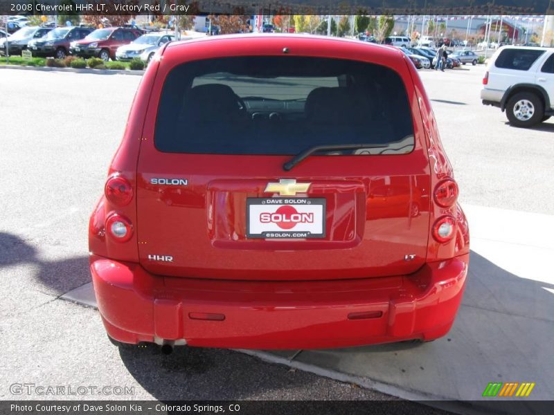 Victory Red / Gray 2008 Chevrolet HHR LT