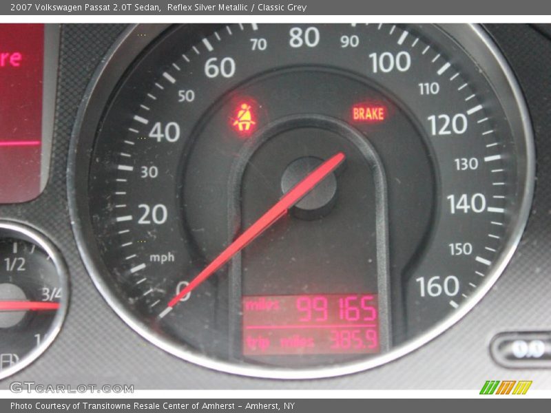 Reflex Silver Metallic / Classic Grey 2007 Volkswagen Passat 2.0T Sedan