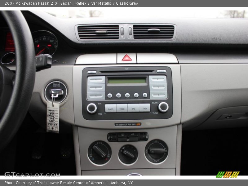 Reflex Silver Metallic / Classic Grey 2007 Volkswagen Passat 2.0T Sedan