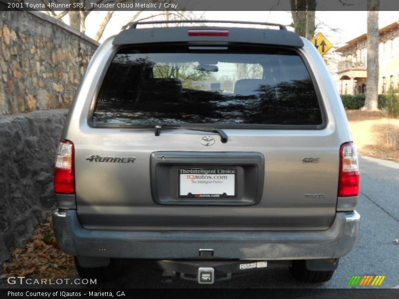 Thunder Cloud Metallic / Gray 2001 Toyota 4Runner SR5