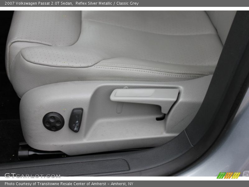 Reflex Silver Metallic / Classic Grey 2007 Volkswagen Passat 2.0T Sedan