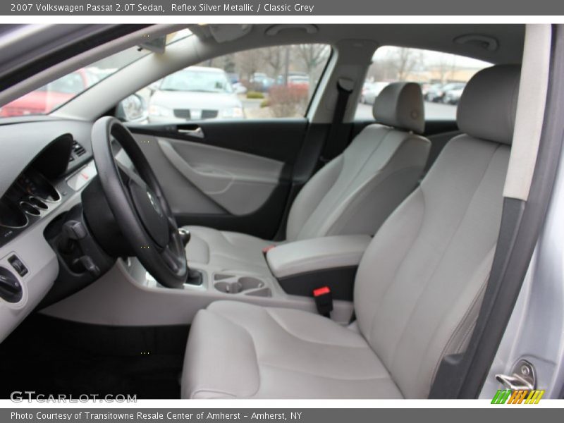 Reflex Silver Metallic / Classic Grey 2007 Volkswagen Passat 2.0T Sedan