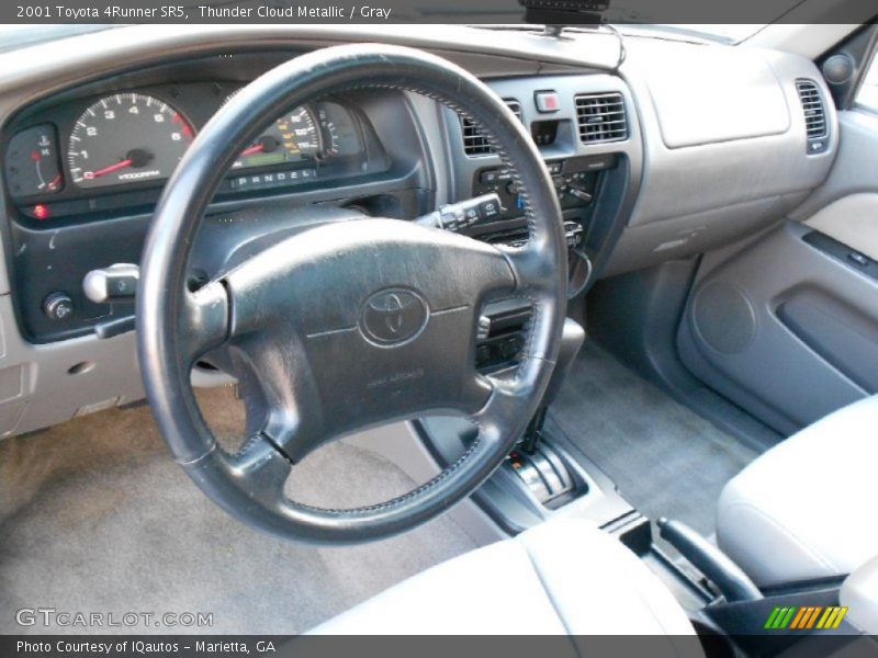 Thunder Cloud Metallic / Gray 2001 Toyota 4Runner SR5