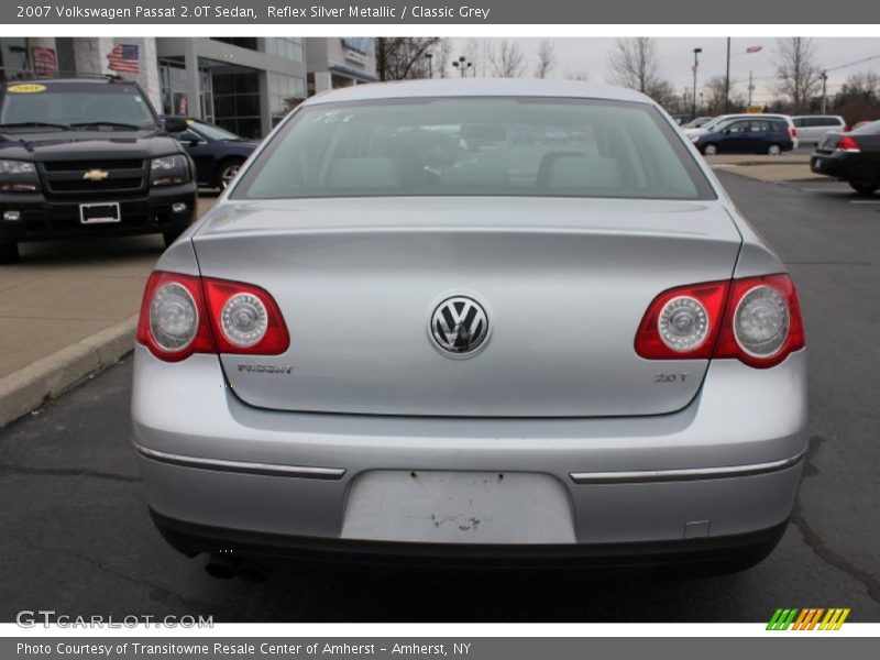 Reflex Silver Metallic / Classic Grey 2007 Volkswagen Passat 2.0T Sedan