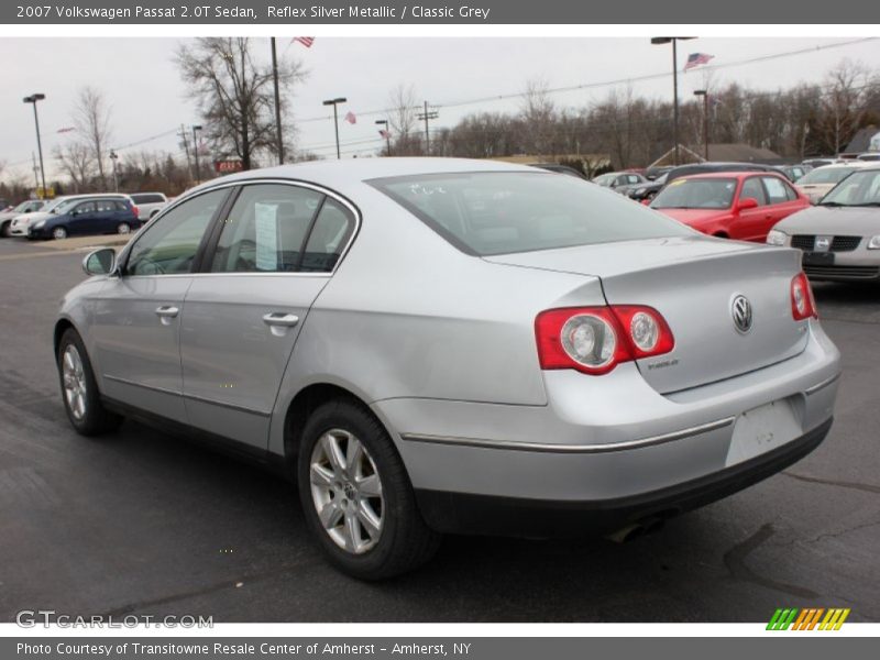 Reflex Silver Metallic / Classic Grey 2007 Volkswagen Passat 2.0T Sedan