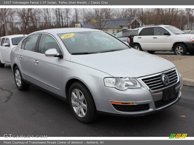 Reflex Silver Metallic / Classic Grey 2007 Volkswagen Passat 2.0T Sedan