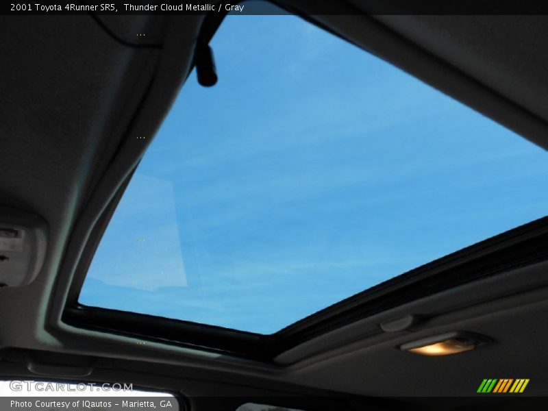 Thunder Cloud Metallic / Gray 2001 Toyota 4Runner SR5