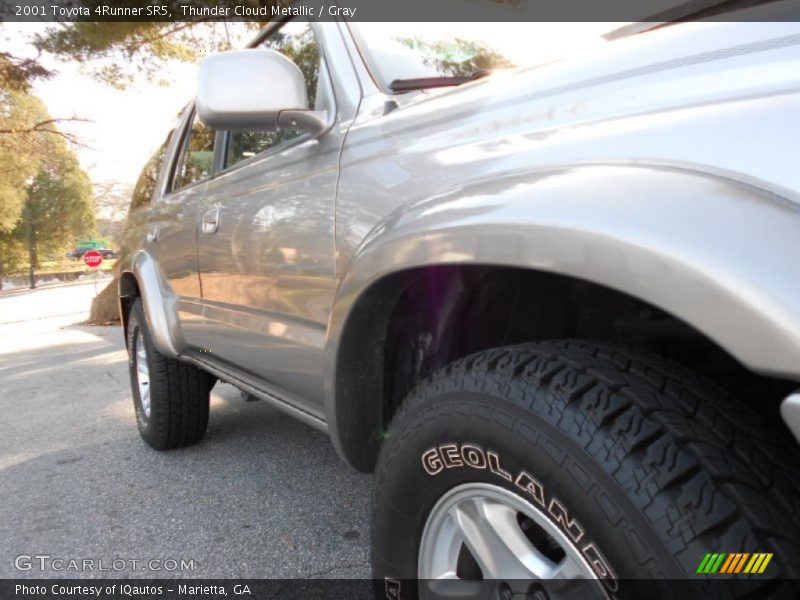 Thunder Cloud Metallic / Gray 2001 Toyota 4Runner SR5