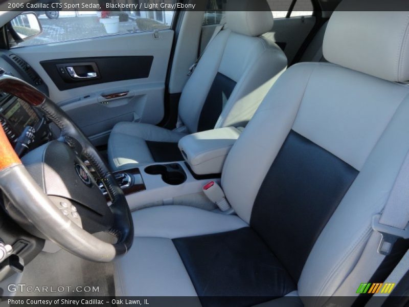Blackberry / Light Gray/Ebony 2006 Cadillac CTS Sport Sedan