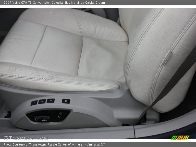 Celestial Blue Metallic / Calcite Cream 2007 Volvo C70 T5 Convertible