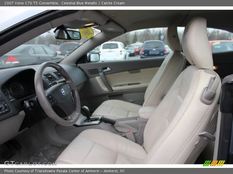 Celestial Blue Metallic / Calcite Cream 2007 Volvo C70 T5 Convertible