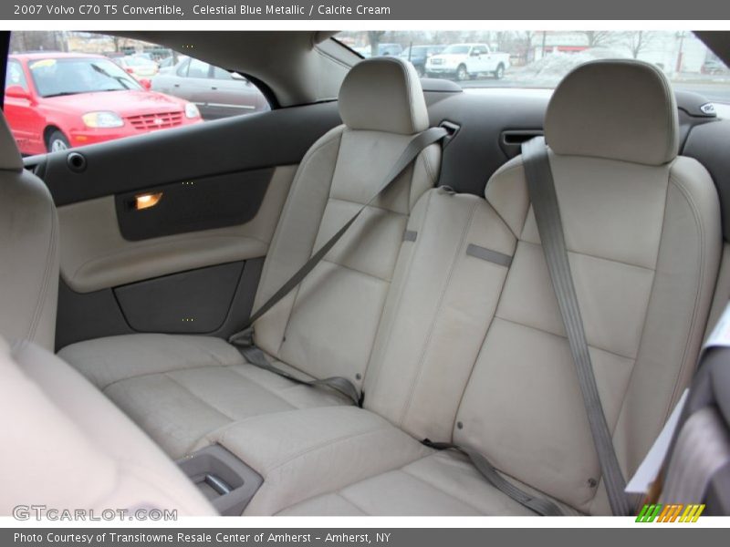 Celestial Blue Metallic / Calcite Cream 2007 Volvo C70 T5 Convertible
