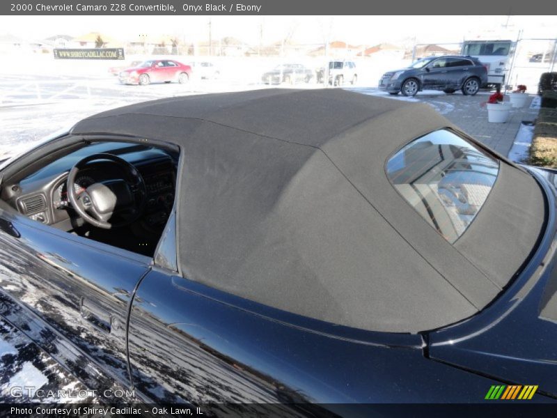 Onyx Black / Ebony 2000 Chevrolet Camaro Z28 Convertible