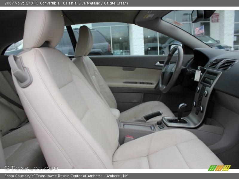 Celestial Blue Metallic / Calcite Cream 2007 Volvo C70 T5 Convertible